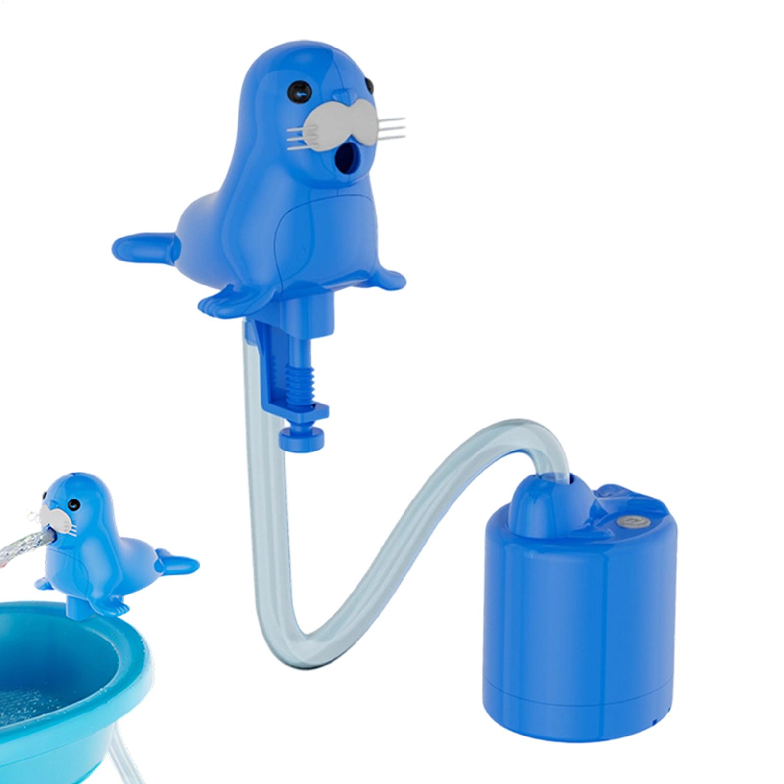 Kids Outdoor Water Play Table - Rechargeable Water Table Spray Pump Splash