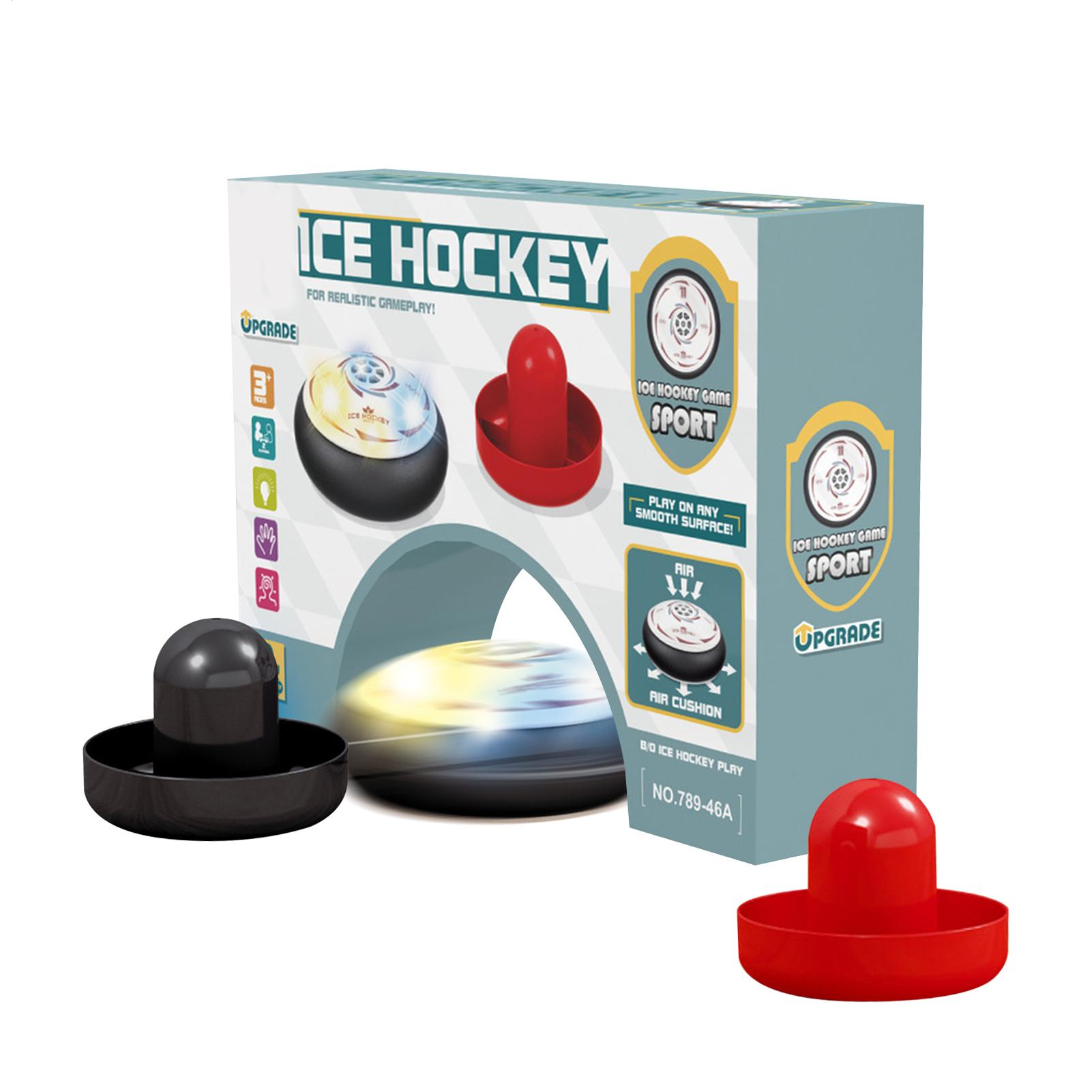 Kids Outdoor Hockey Set - Hockey Puck Electric Interactive Portable Board