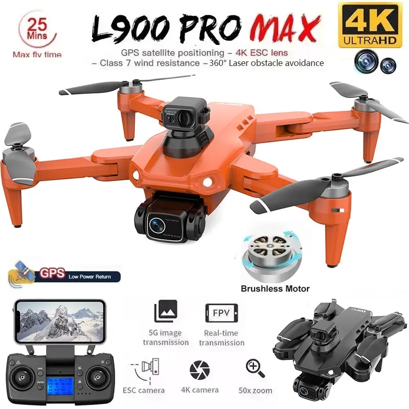 Kids Outdoor Toy Storage - L900 Pro MAX GPS Drone 4K