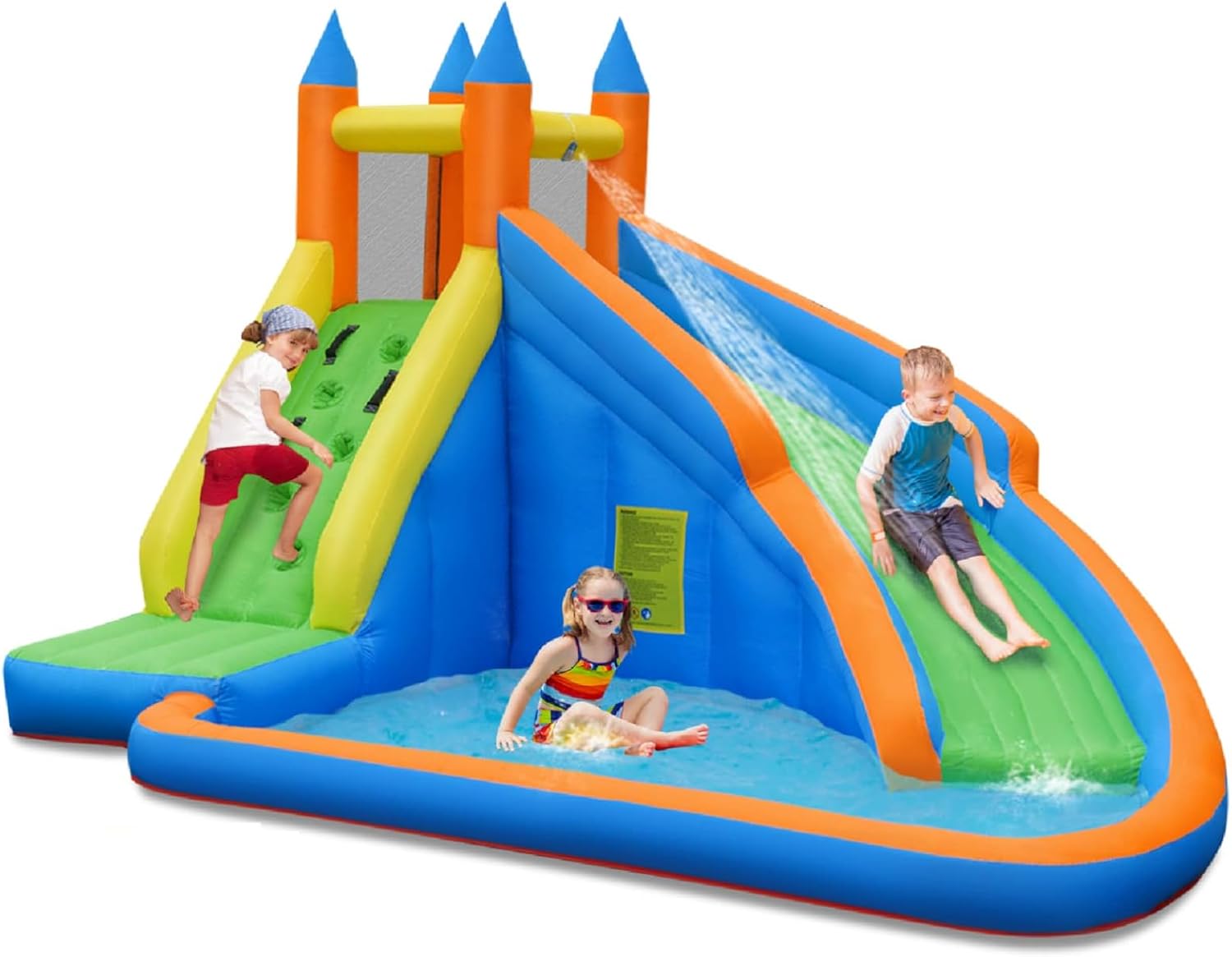 Kids Outdoor Water Park - Giant Inflatable Water Park Bouncy House