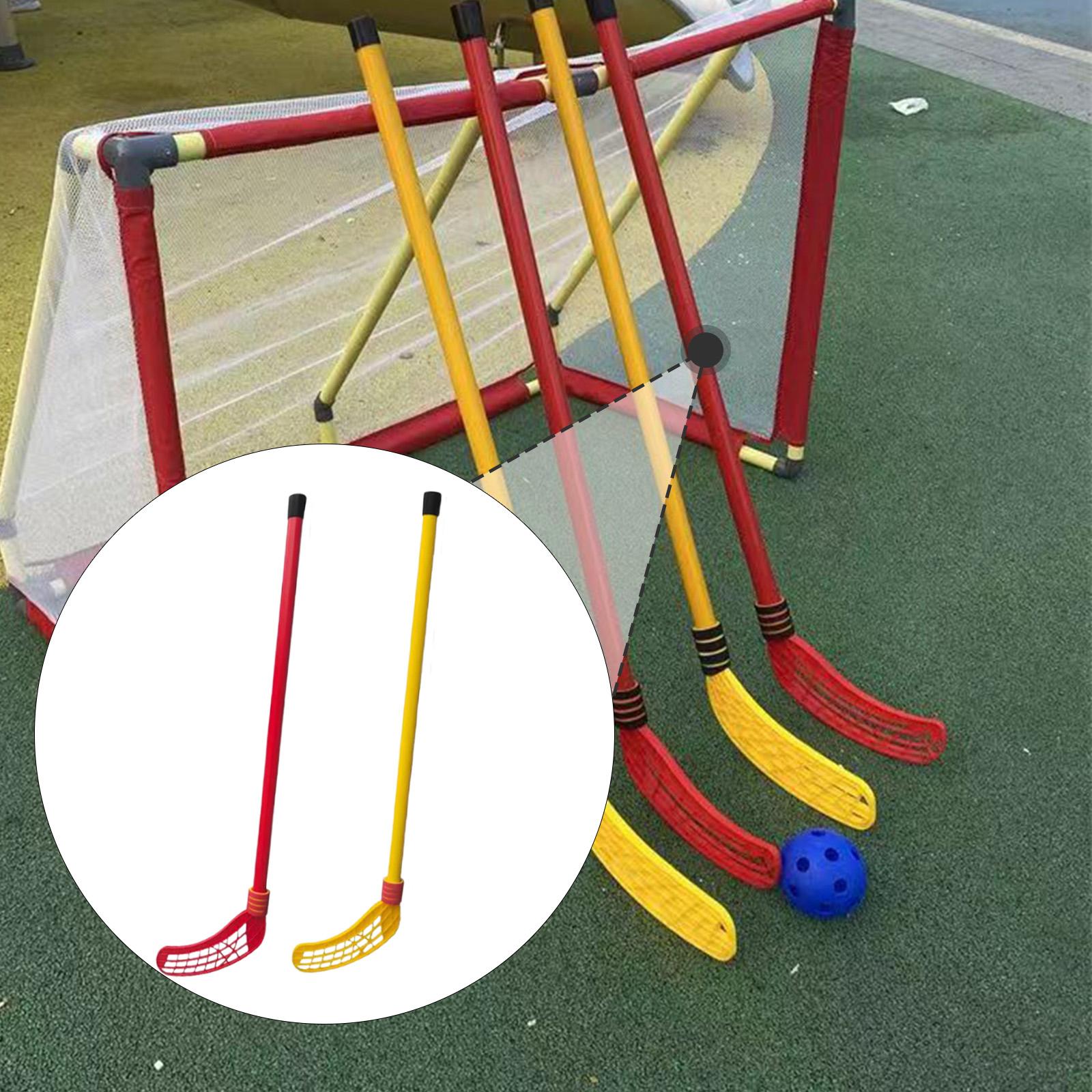 Kids Outdoor Hockey Sticks - Floorball Stick Field Hockey Beginner Toy