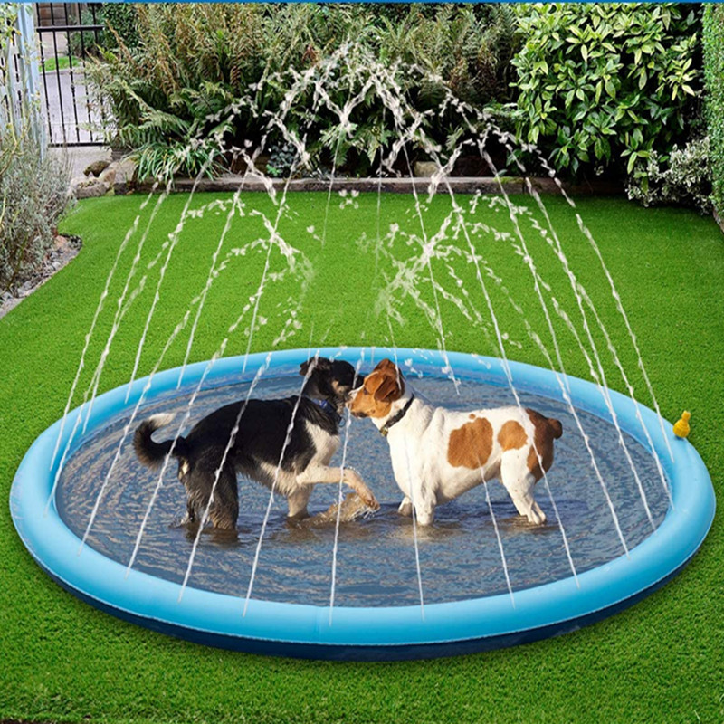 Slip Slide Water Mat - Summer Pet Swimming Pool Inflatable Water