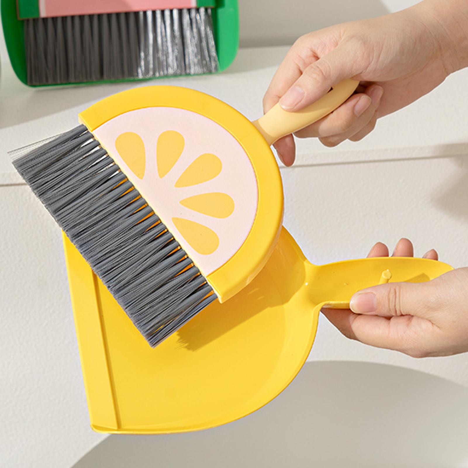 Kids Outdoor Broom - 1 Set Mini Children Broom Dustpan