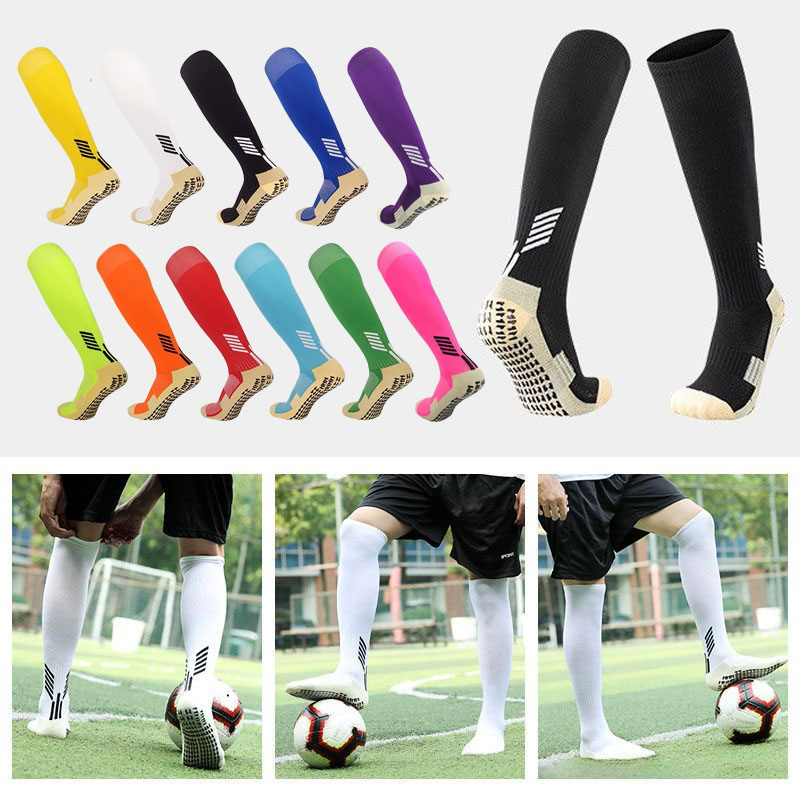 Kids Outdoor Hockey Set - Professional Anti-Slip Soccer Knee High Socks