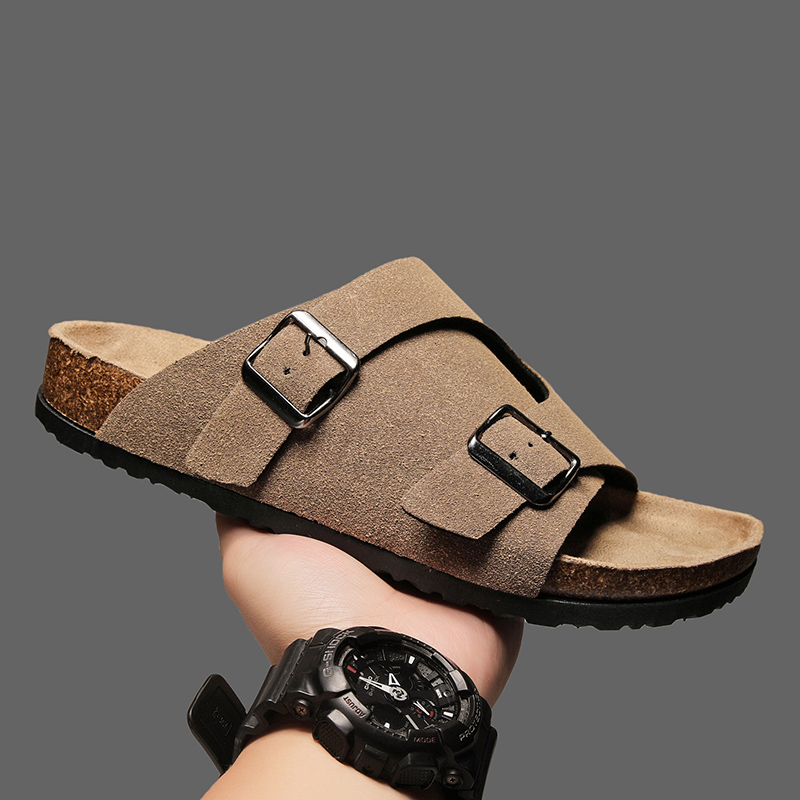 Kids Outdoor Jumping - 2026 Cork Slippers Men Summer Couple