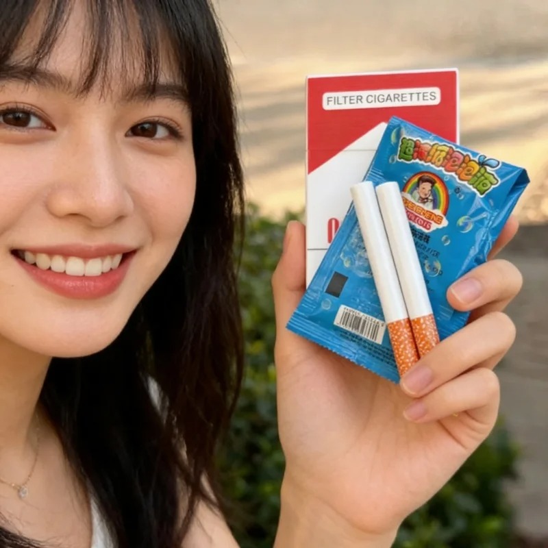 Kids Outdoor Toy Storage - INS Funny Strange Cigarette Box Toy