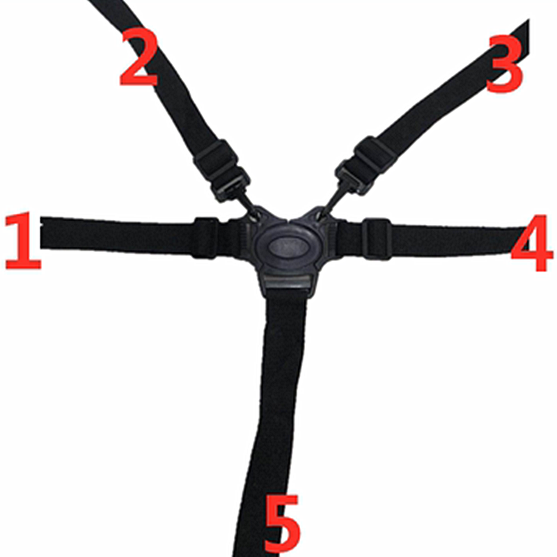 Ride On Toy Car - Children's electric car five-point safety belt,