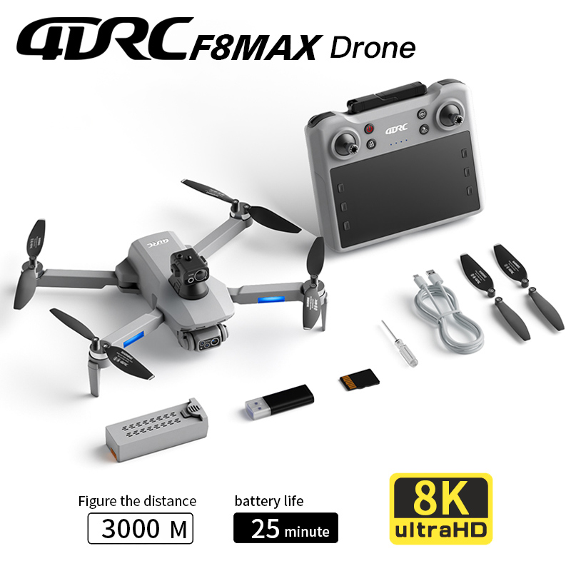 Kids Outdoor Toy Storage - F8 MAX GPS Drone Professional 8K