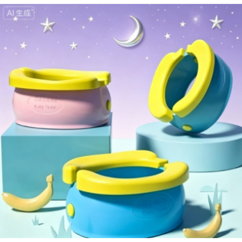 Kids Outdoor Urinal - Folding Portable Baby Travel Potty, Squatty