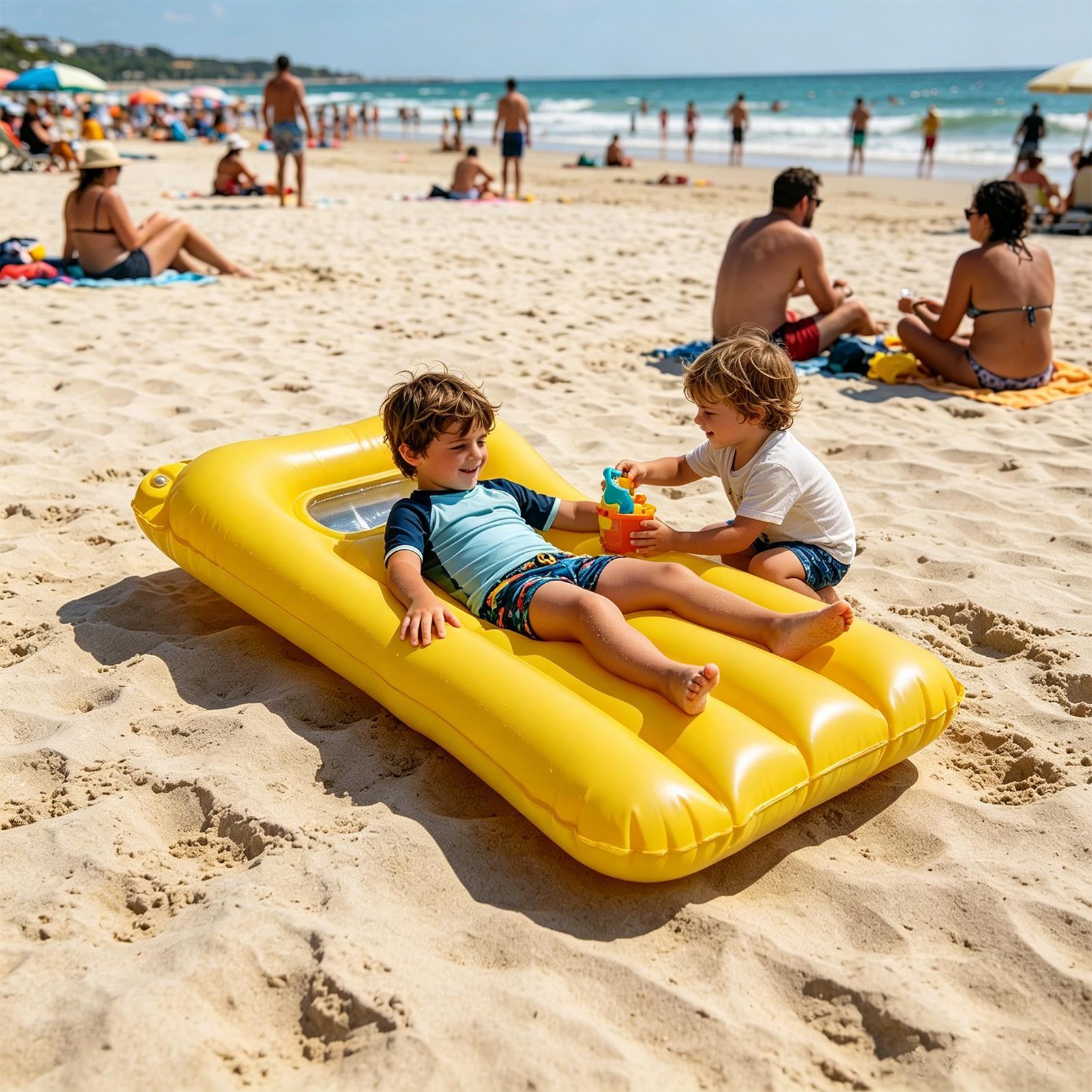 Kids Outdoor Water Park - Durable Inflatable Surf Body Board Kids