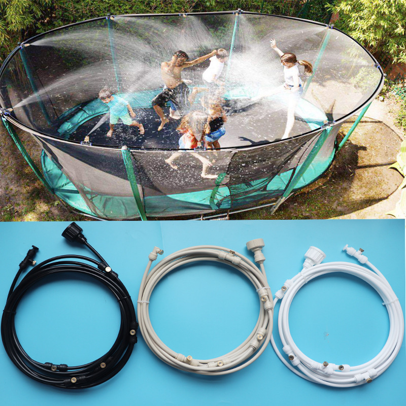 Kids Outdoor Water Park - Trampoline Sprinklers for Kids Trampoline Spray