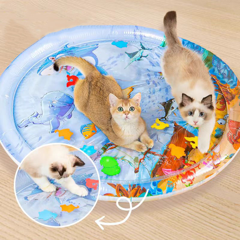 Slip Slide Water Mat - Water Sensory Play Mat Thickened Inflatable