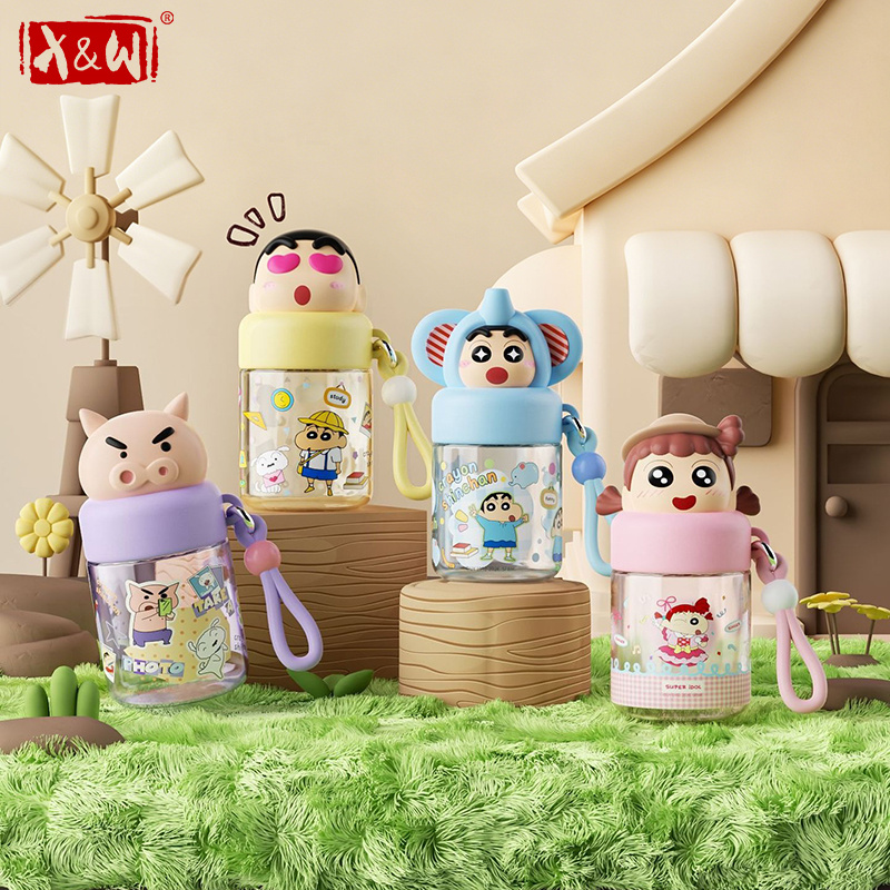 Outdoor Kid Friendly - X&W 290ML Mini Water Bottle Crayon