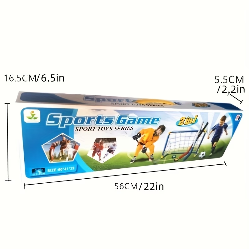 2 in 1 Kids Hockey & Soccer Go - Kids Outdoor Hockey Sticks 评论和价格