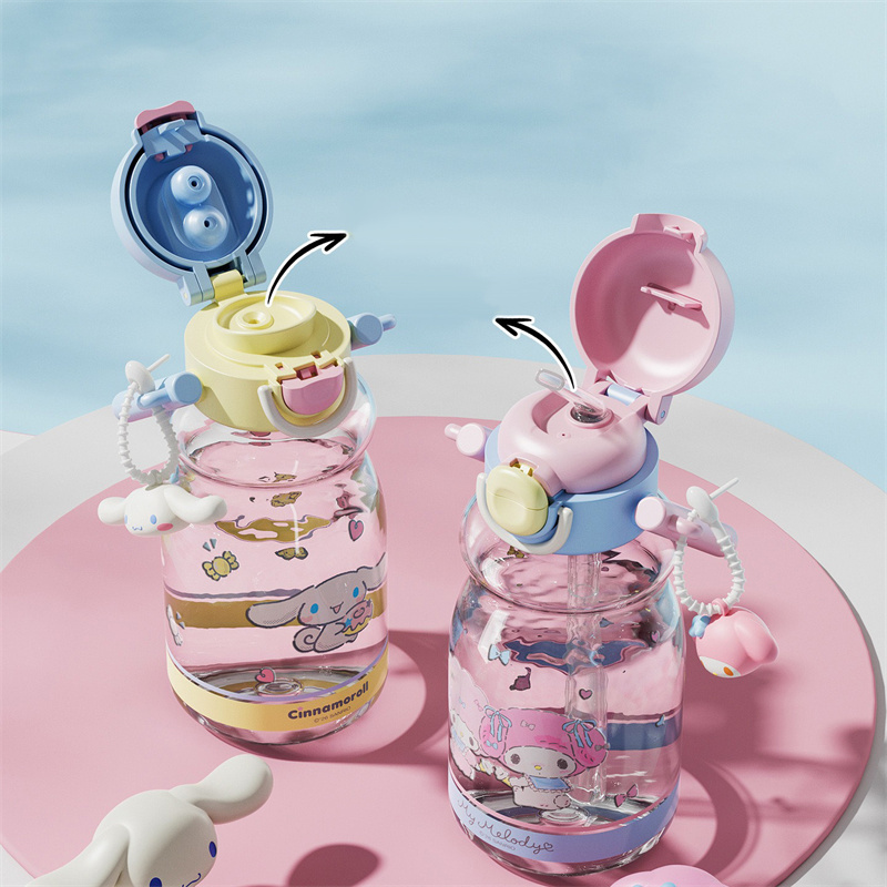 X&W Sanrio Kuromi Water Cup 65 - Outdoor Kid Friendly 评论和价格