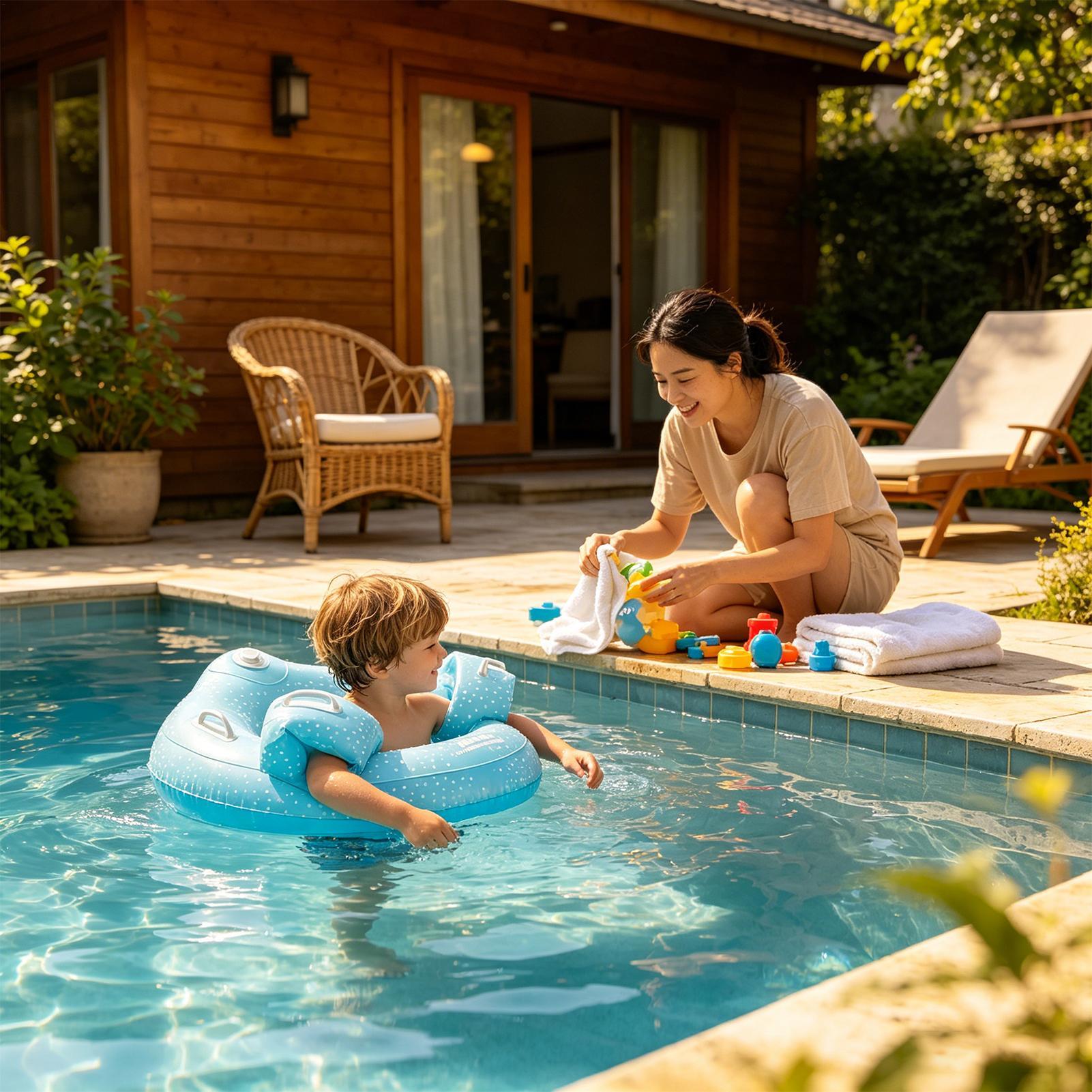 Swim Rings For Kids Press Infl - Kids Outdoor Loungers 评论和价格