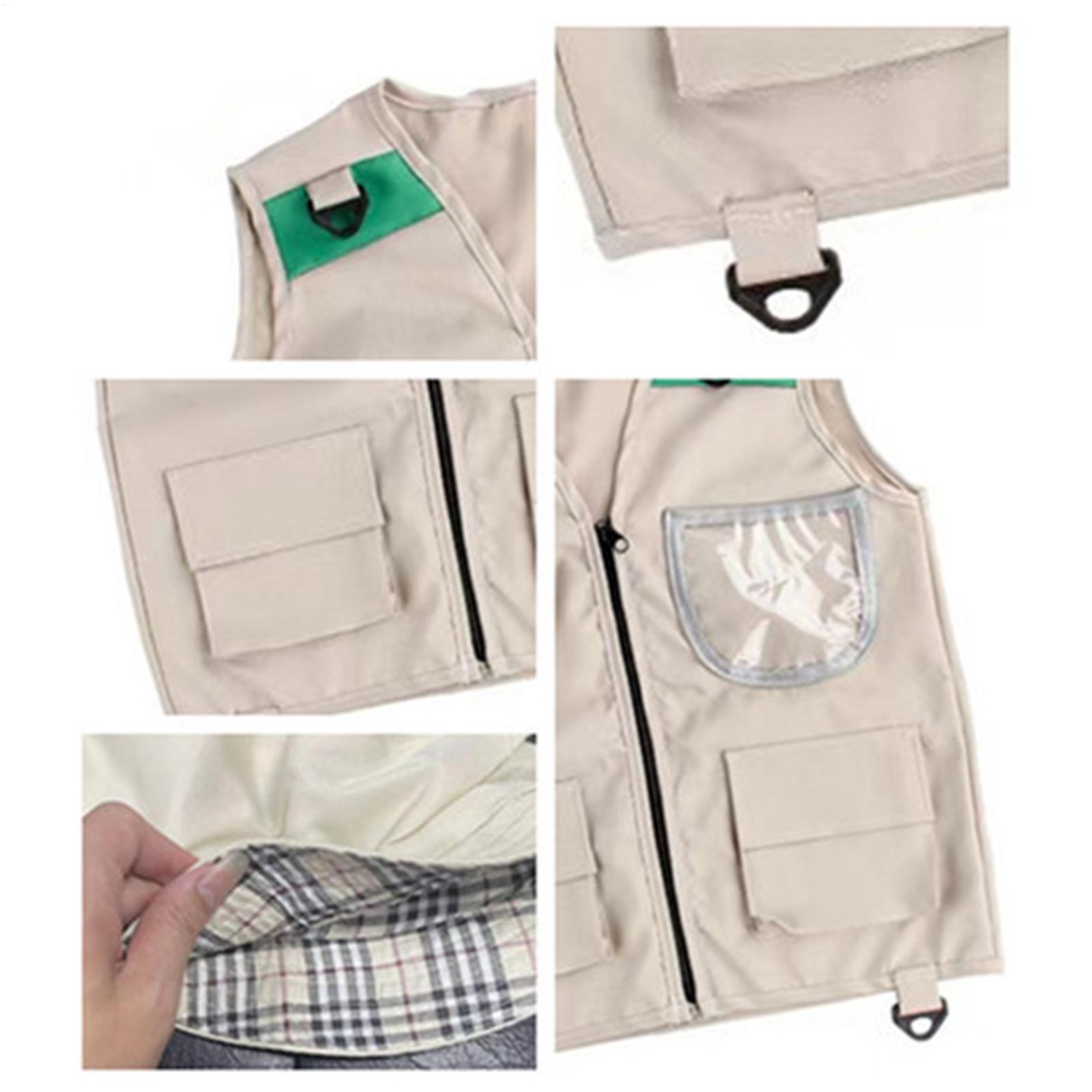 Fishing Vest Kids Camping Outf - Kids Outdoor Zoo 评论和价格