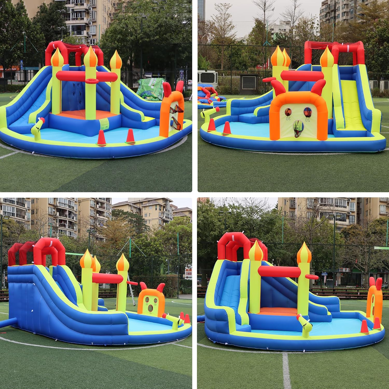 Kids Jumping Castle with Two L - Kids Outdoor Jumping 评论和价格