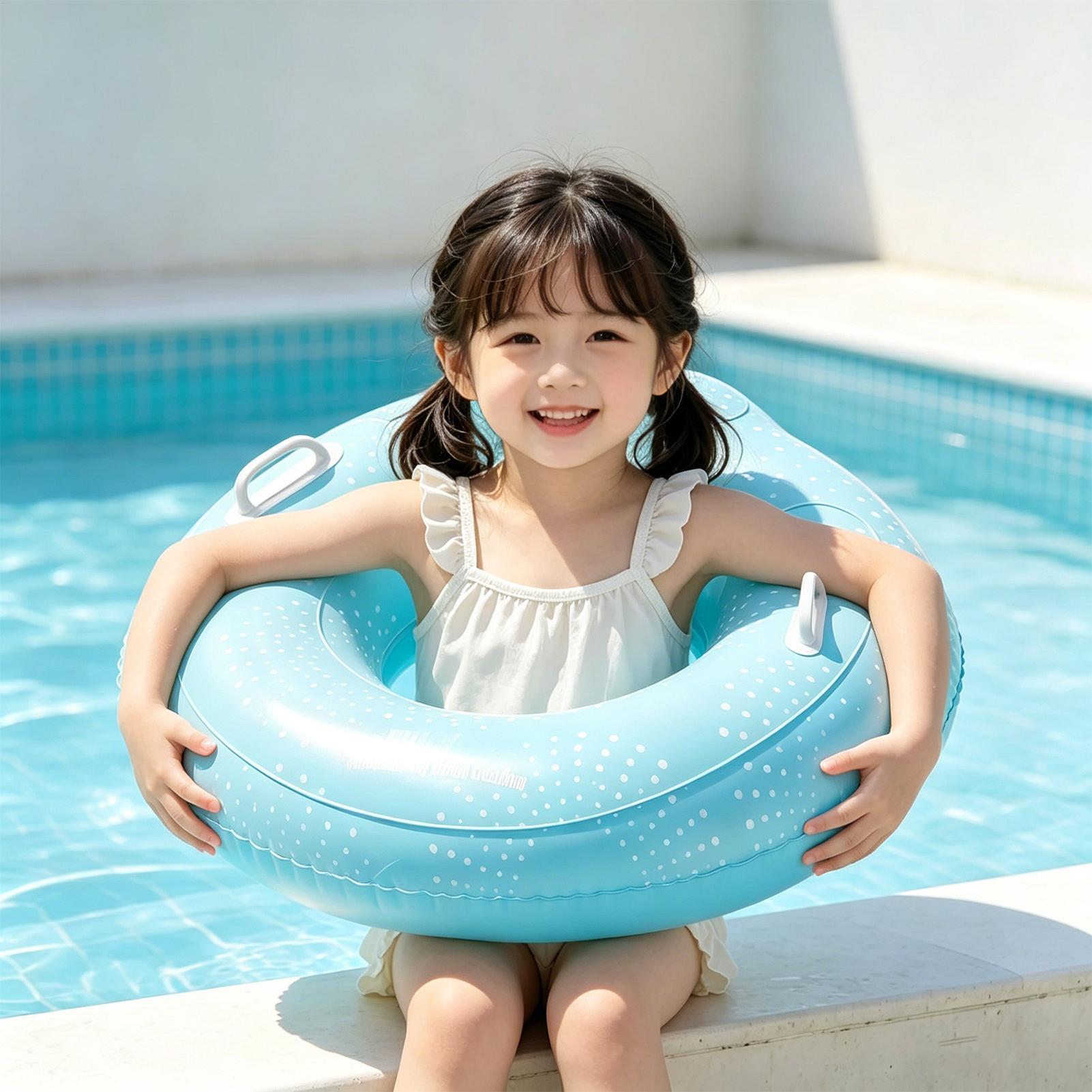 Pool Rings For Kids Press Infl - Kids Outdoor Loungers 评论和价格