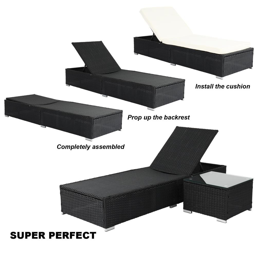 Yard Patio Furniture Adjustabl - Kids Outdoor Loungers 评论和价格