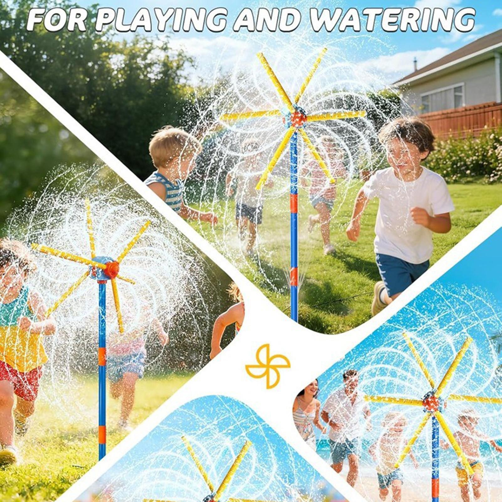 Kids Sprinkler Windmill Fun Sp - Kids Outdoor Water Park 评论和价格