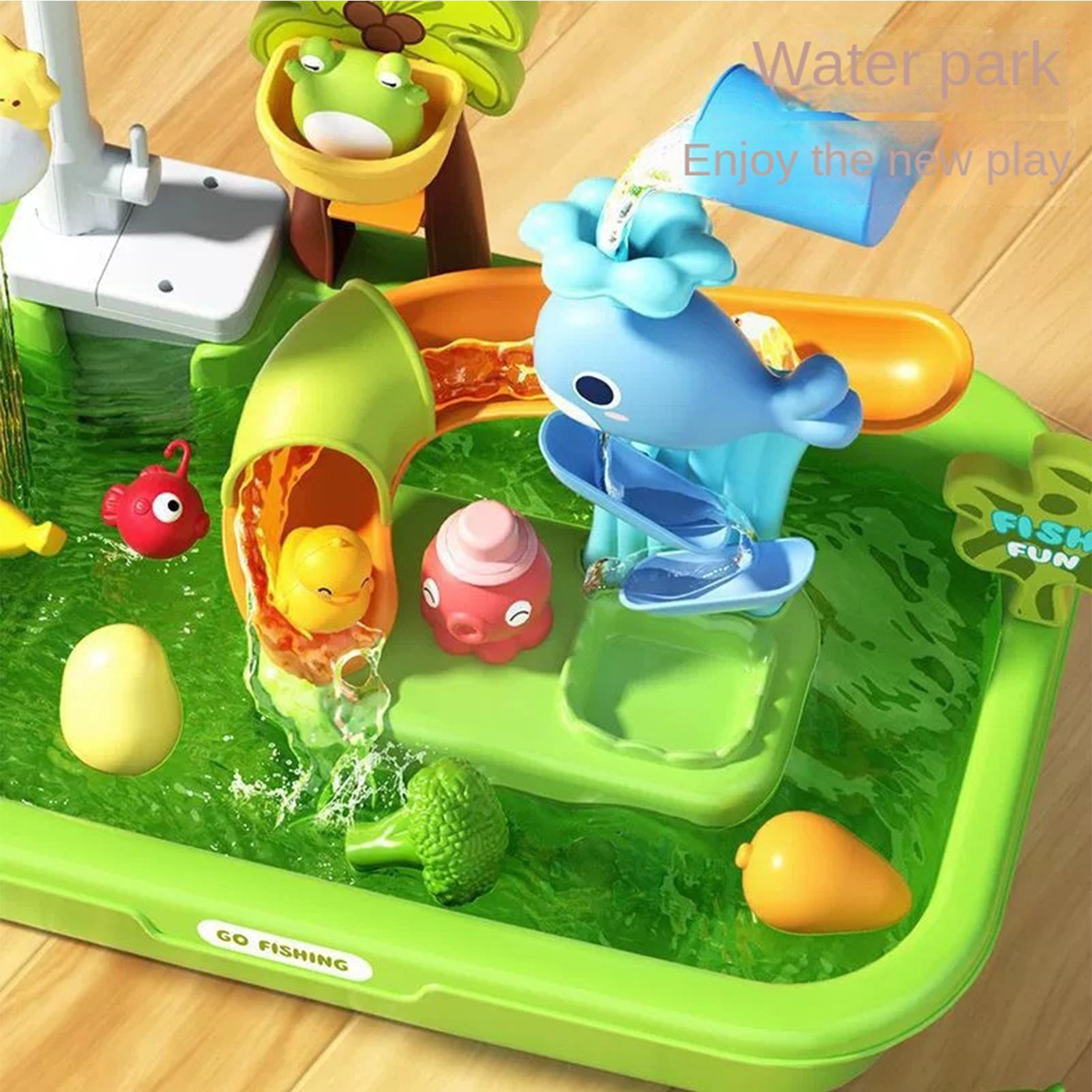 Children's Kitchen Toys Electr - Kids Outdoor Water Play Table 评论和价格
