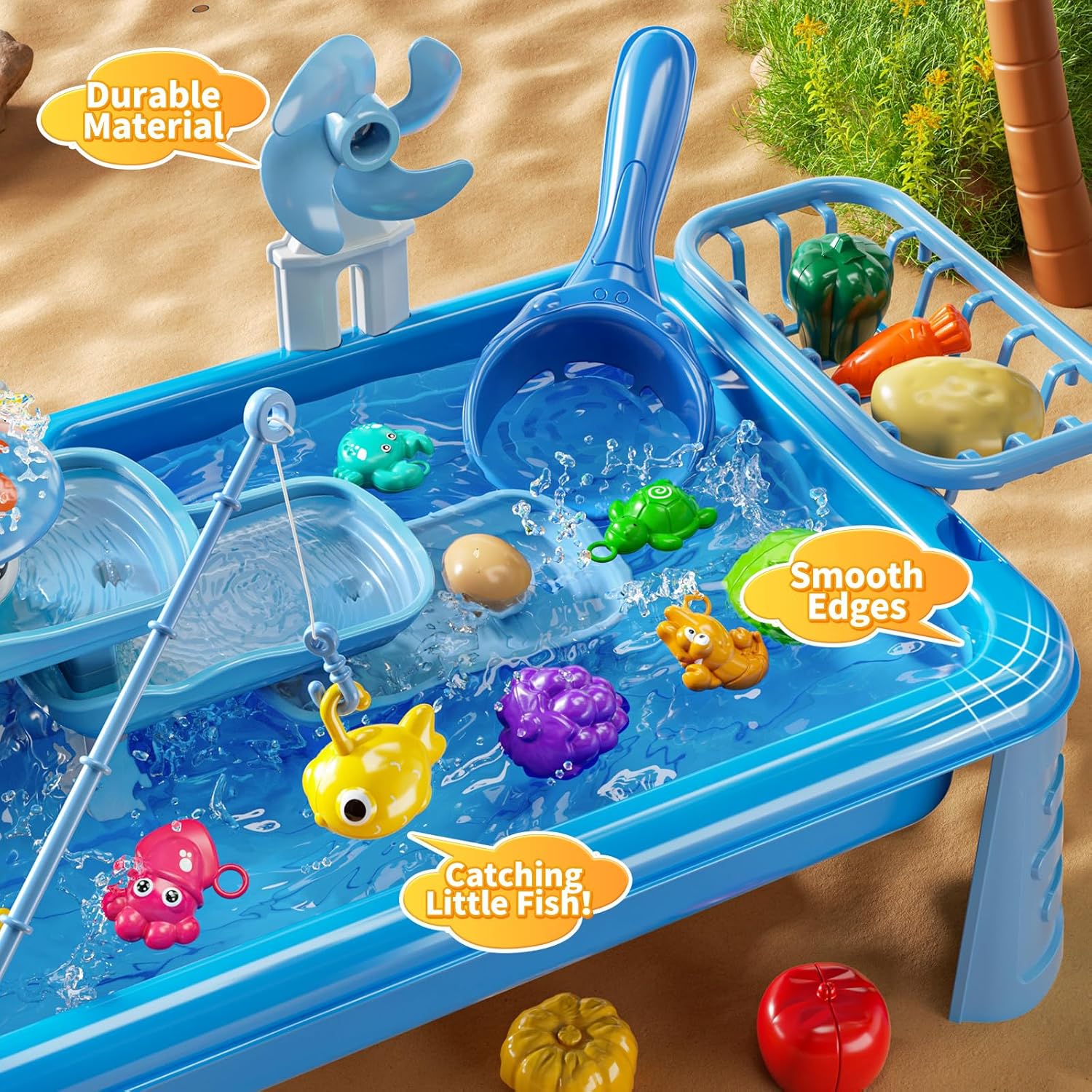 Toddler Water Table with Pump  - Kids Outdoor Water Play Table 评论和价格