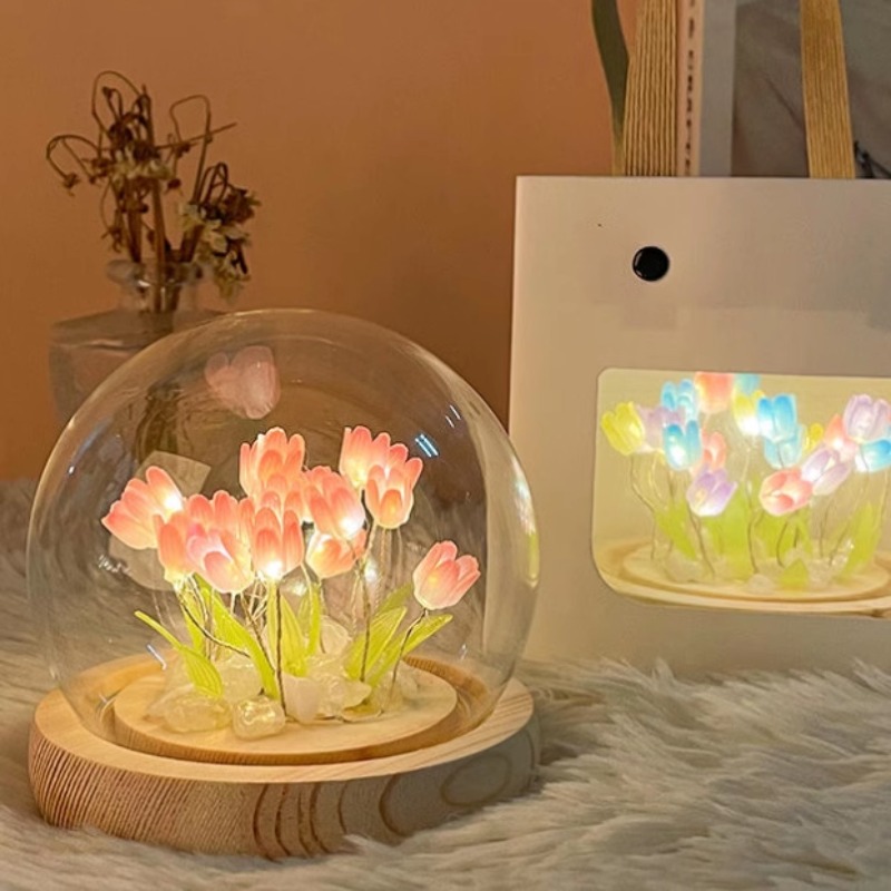 LED DIY Handmade Mini Tulip Ni - Kids Outdoor Movie Night 评论和价格