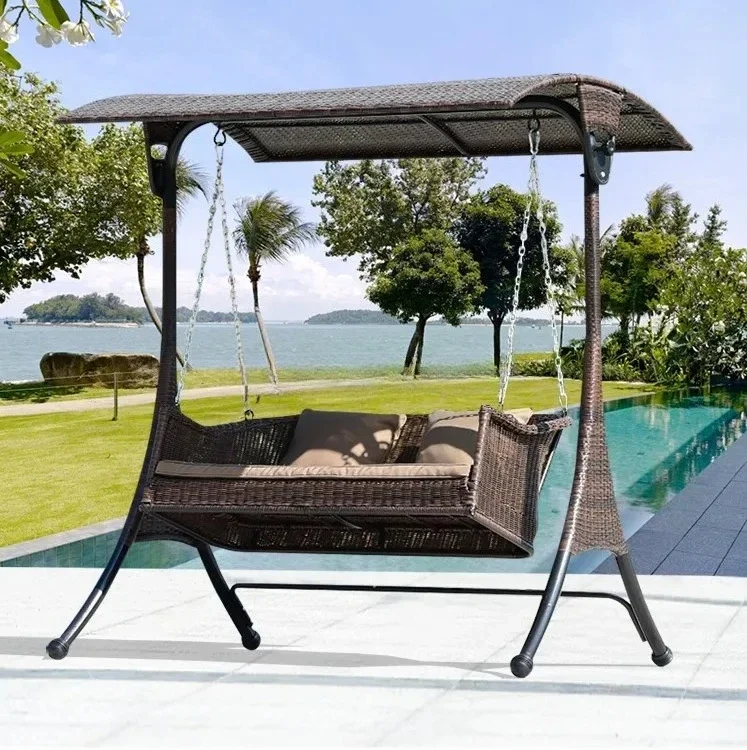 Hot sale2-Person Garden Rattan - Kids Outdoor Lawn Chair 评论和价格
