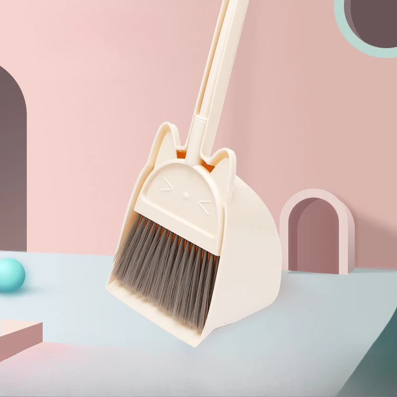 Mini Children Broom and Dustpa - Kids Outdoor Broom 评论和价格