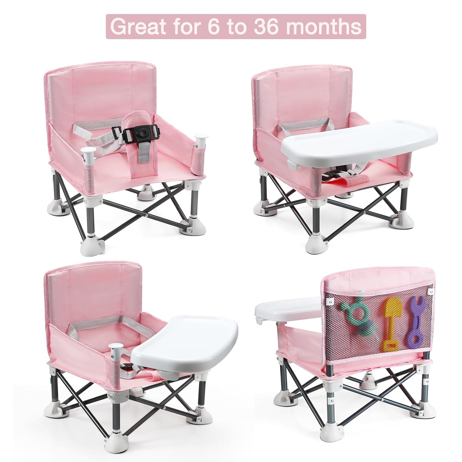 Portable Baby Seat Travel Comp - Kids Outdoor Lawn Chair 评论和价格