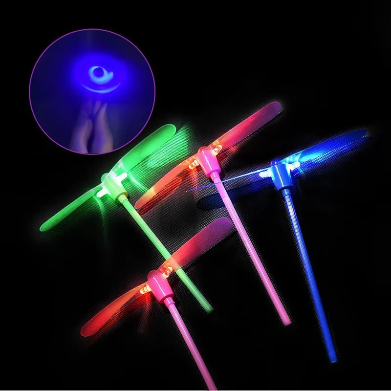 LED Luminous Bamboo Dragonfly  - Kids Outdoor Movie Night 评论和价格