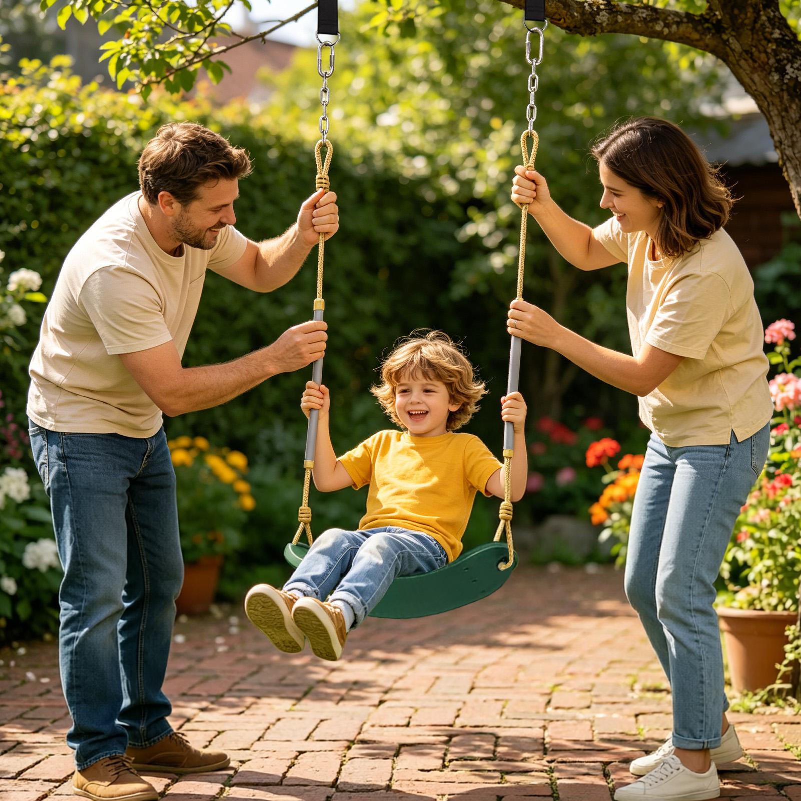 Outdoor Swing For Kids Soft Se - Kids Outdoor Lawn Chair 评论和价格