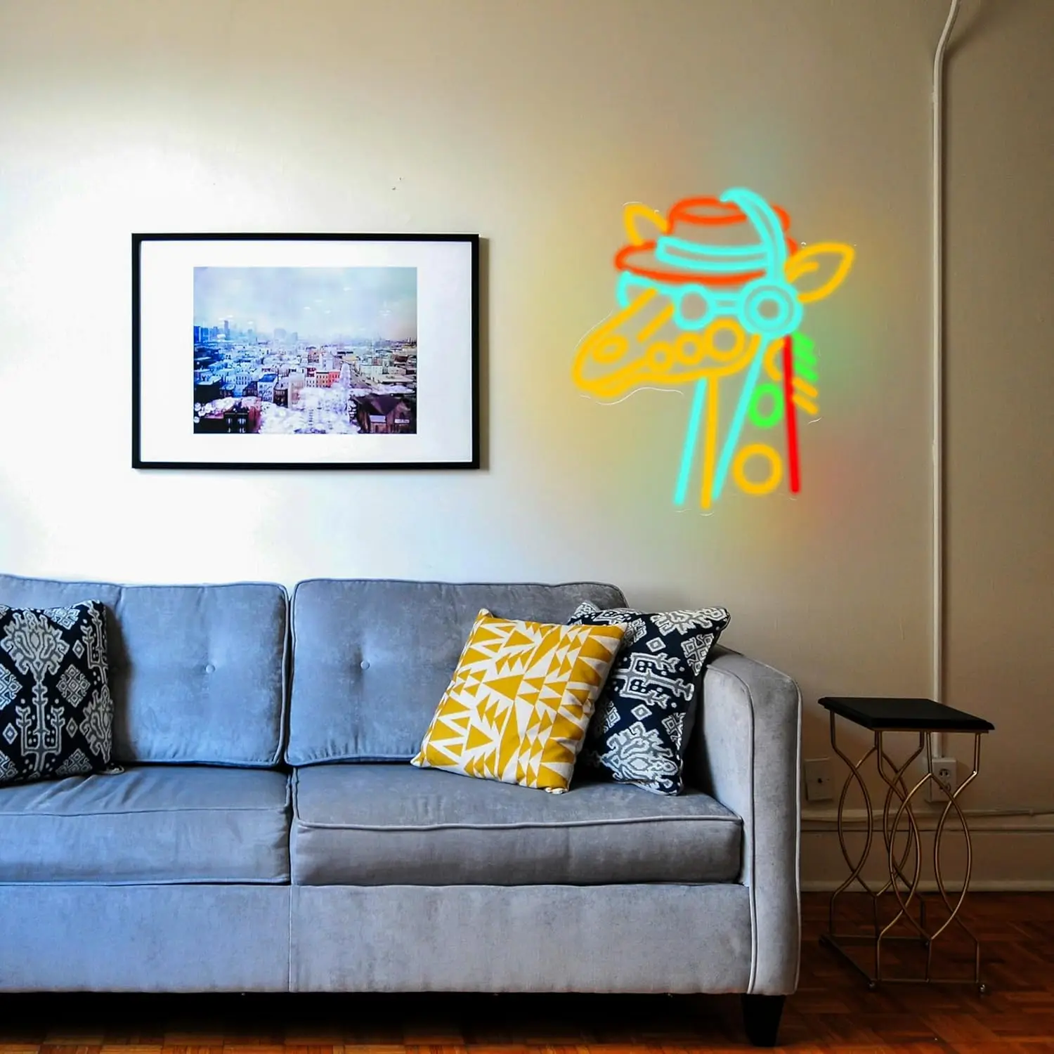 Led Light Sign Giraffe Headset - Kids Outdoor Zoo 评论和价格