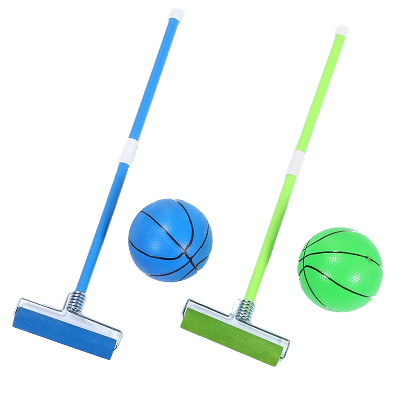 Kids Wood Push Ball Toy Funny  - Kids Outdoor Hockey Sticks 评论和价格