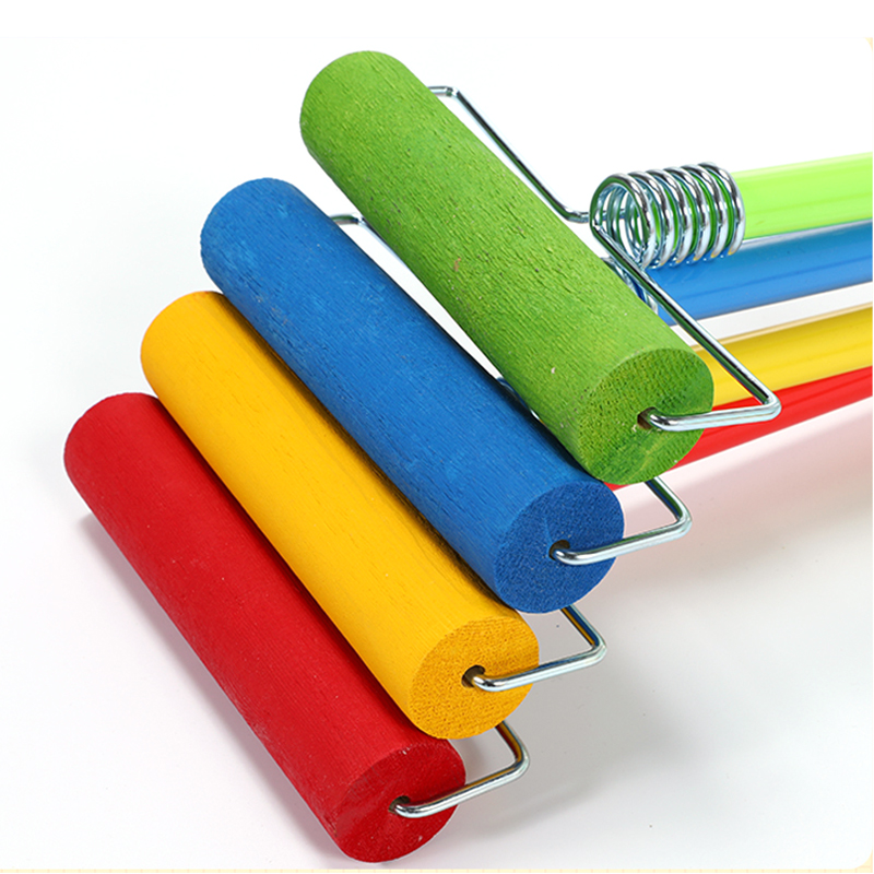 Kids Wood Push Ball Toy Funny  - Kids Outdoor Hockey Sticks 评论和价格