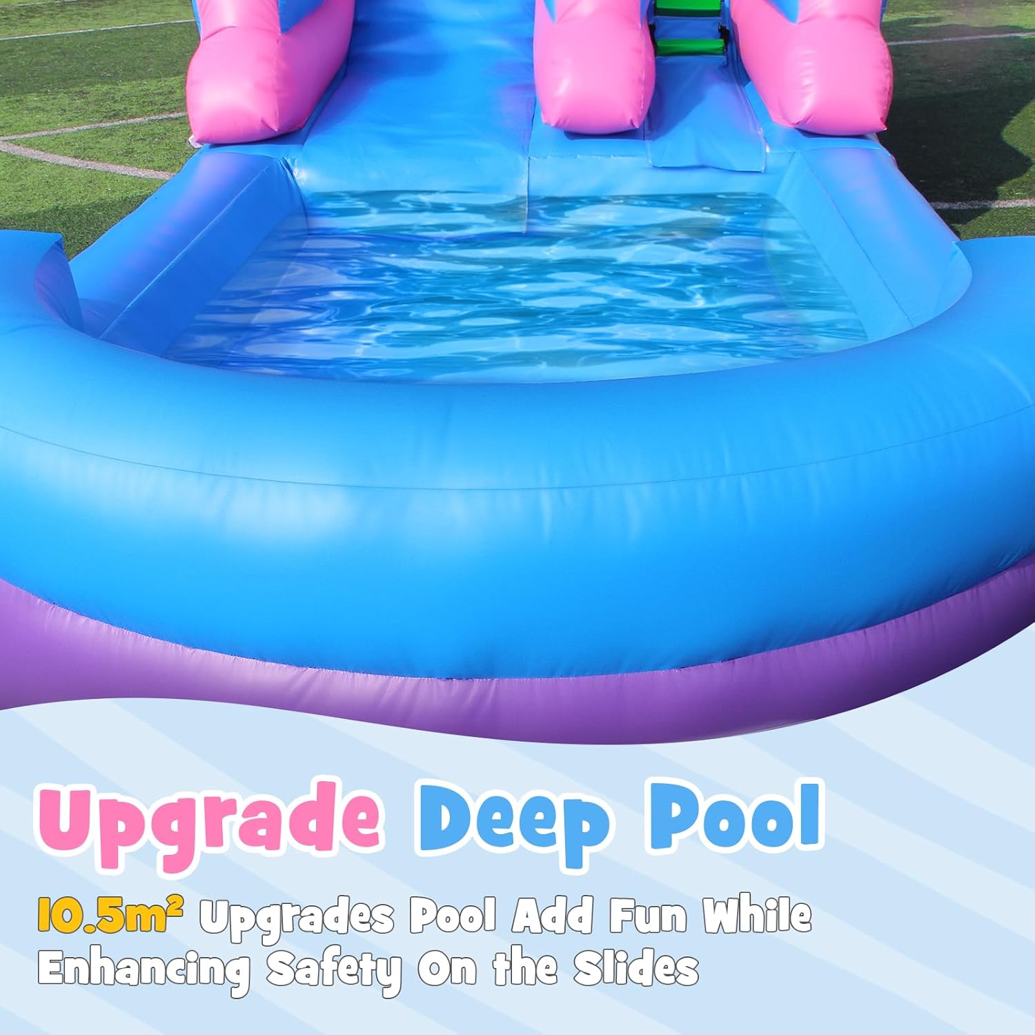 26.2 FT Heavy Duty Inflatable  - Kids Outdoor Water Park 评论和价格