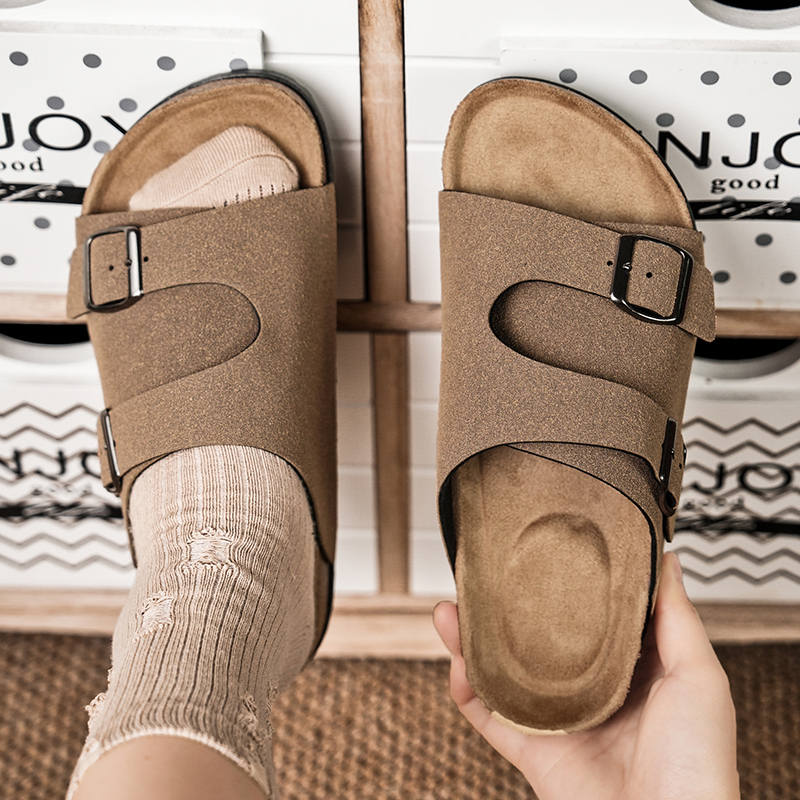 2026 Cork Slippers Men Summer  - Kids Outdoor Jumping 评论和价格