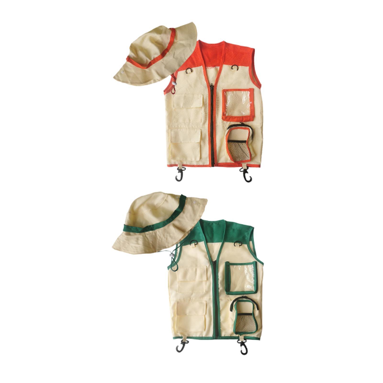 Kids Explorer Vest and Hat for - Kids Outdoor Zoo 评论和价格