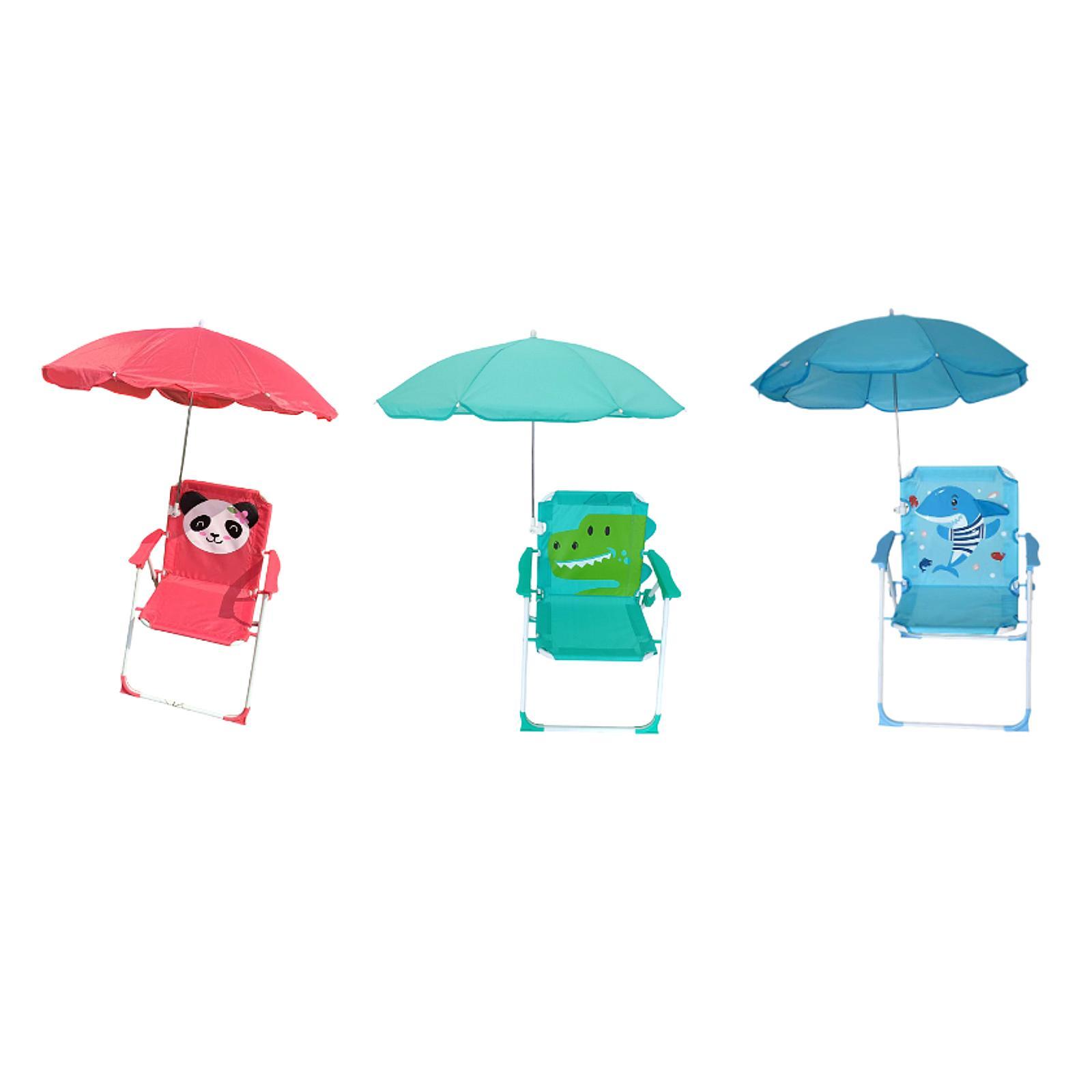 Kids Beach Chairs with Umbrell - Kids Outdoor Lawn Chair 评论和价格