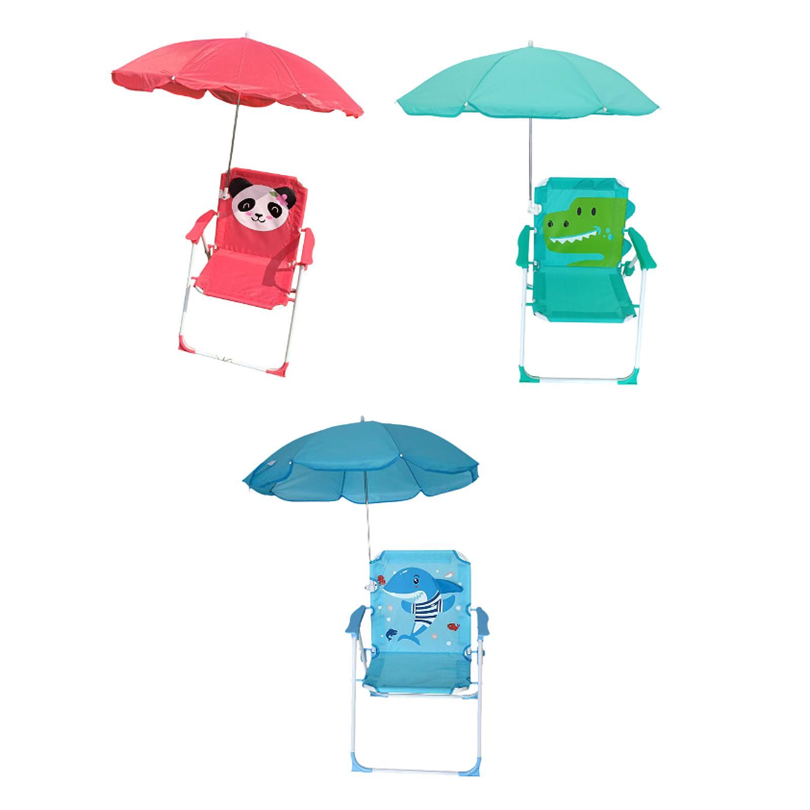 Kids Beach Chairs with Umbrell - Kids Outdoor Lawn Chair 评论和价格
