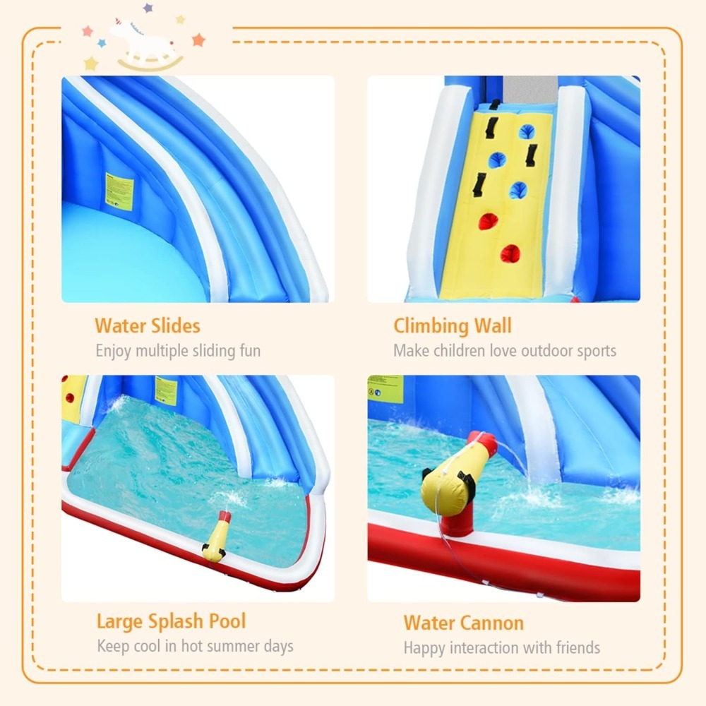 US Shipped   Inflatable Water  - Kids Outdoor Water Park 评论和价格