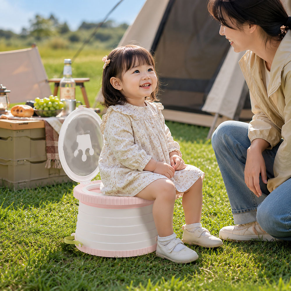 Portable Folding Travel Potty  - Kids Outdoor Urinal 评论和价格