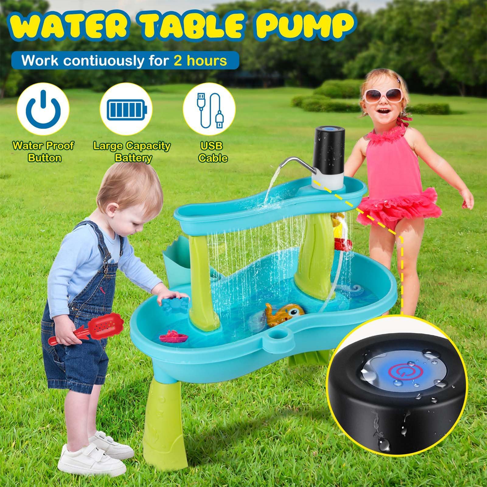Small Cordless Rechargeable Wa - Kids Outdoor Water Play Table 评论和价格
