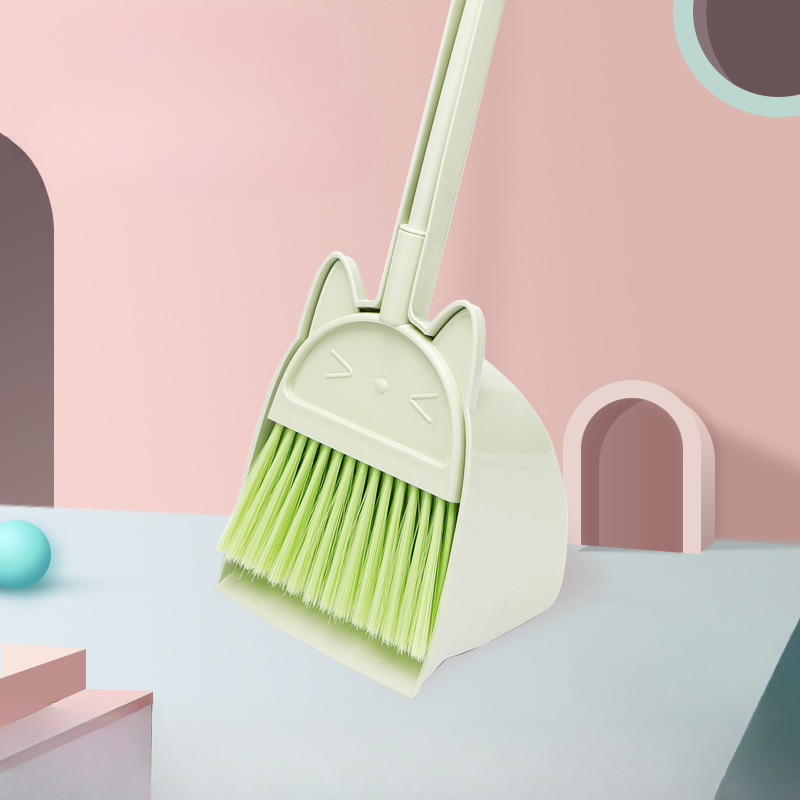 Mini Children Broom and Dustpa - Kids Outdoor Broom 评论和价格