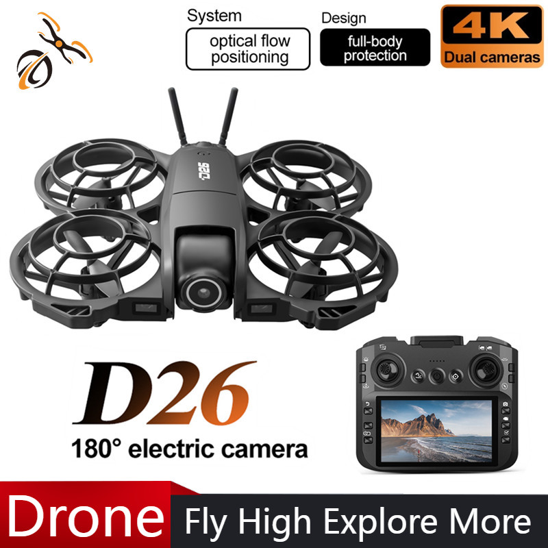 D26 Drone 4K Aerial HD 180° Ca - Kids Outdoor Toy Storage 评论和价格