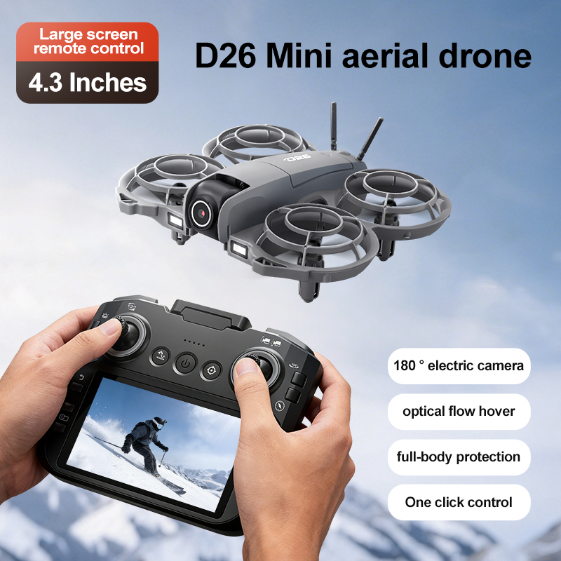 D26 Drone 4K Aerial HD 180° Ca - Kids Outdoor Toy Storage 评论和价格