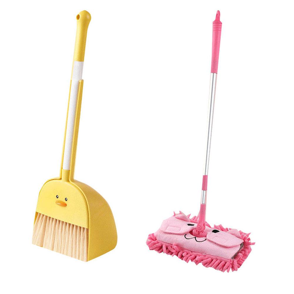 Mini Children Broom and Dustpa - Kids Outdoor Broom 评论和价格