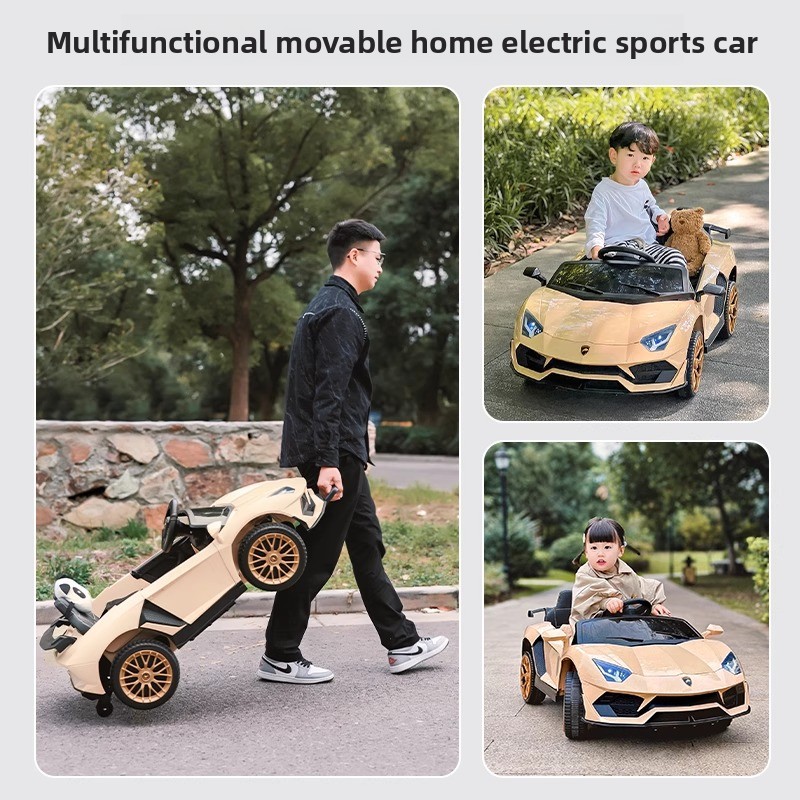 New Four-Wheel Kids Electric C - Ride On Toy Car 评论和价格