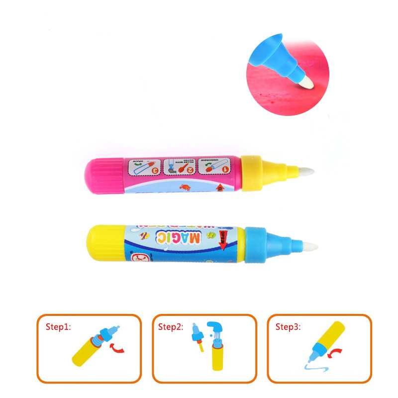 Pen Brush Painting Mat Toy Wat - Slip Slide Water Mat 评论和价格